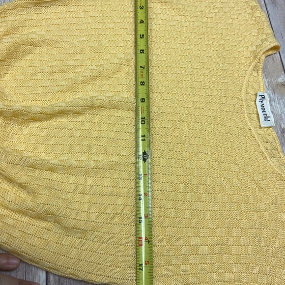 Vintage Plymouth Sleeveless Top, Size M NWT - Picture 5 of 11